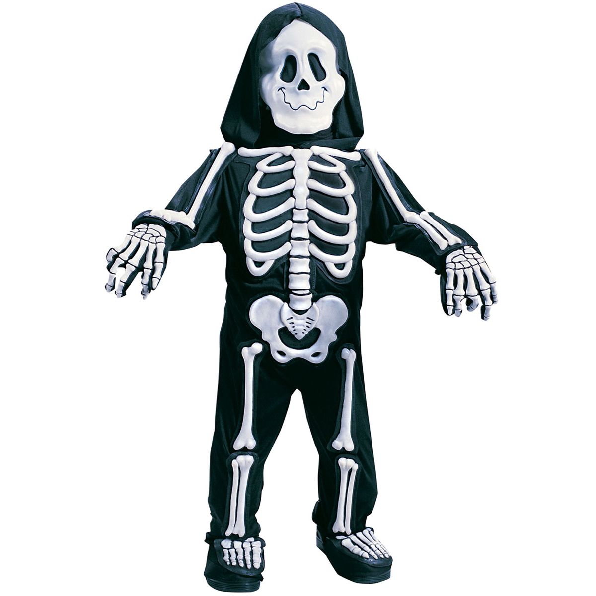 Toddler Totally Skelebones One Piece Costume - Image 2