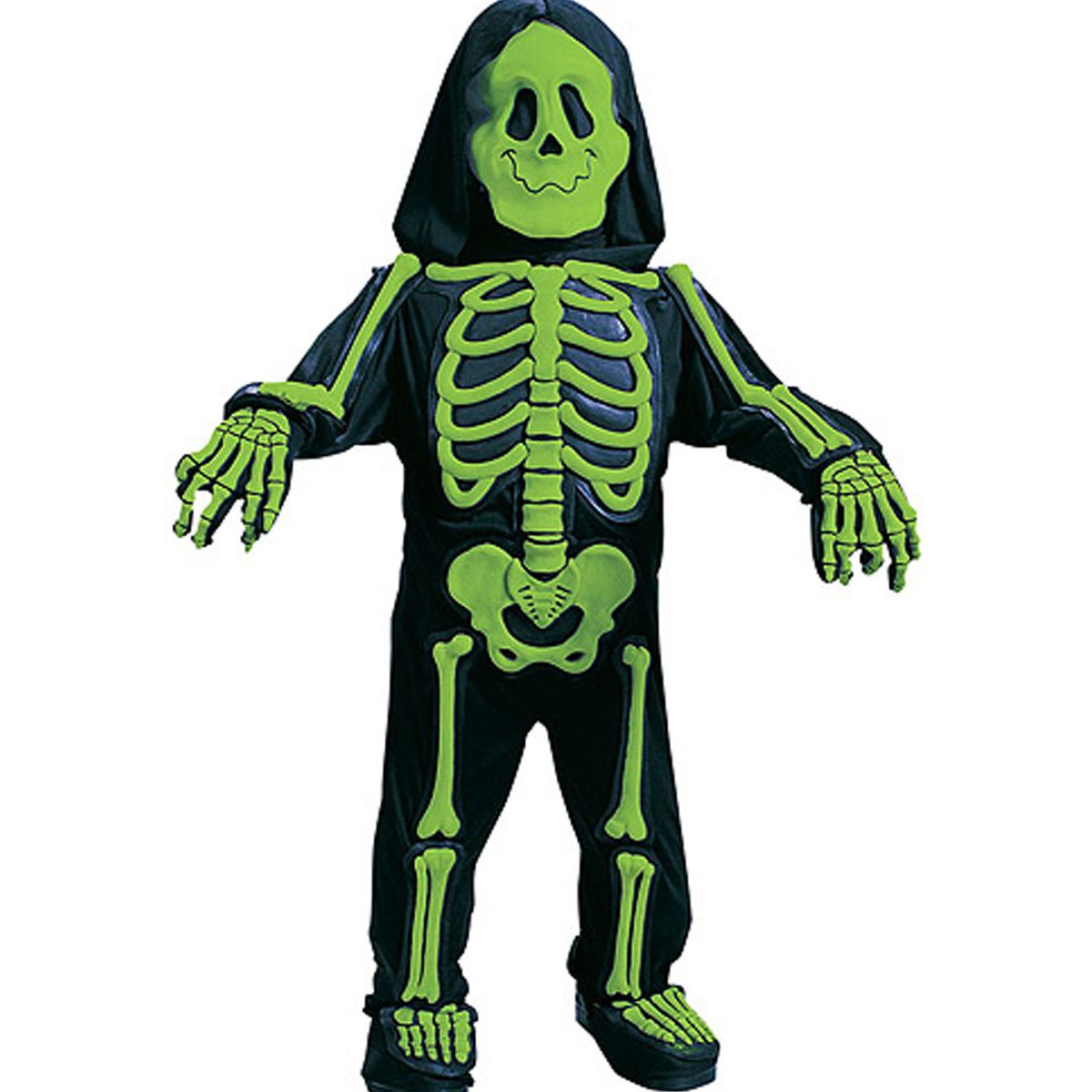 Toddler Totally Skelebones One Piece Costume - Image 3