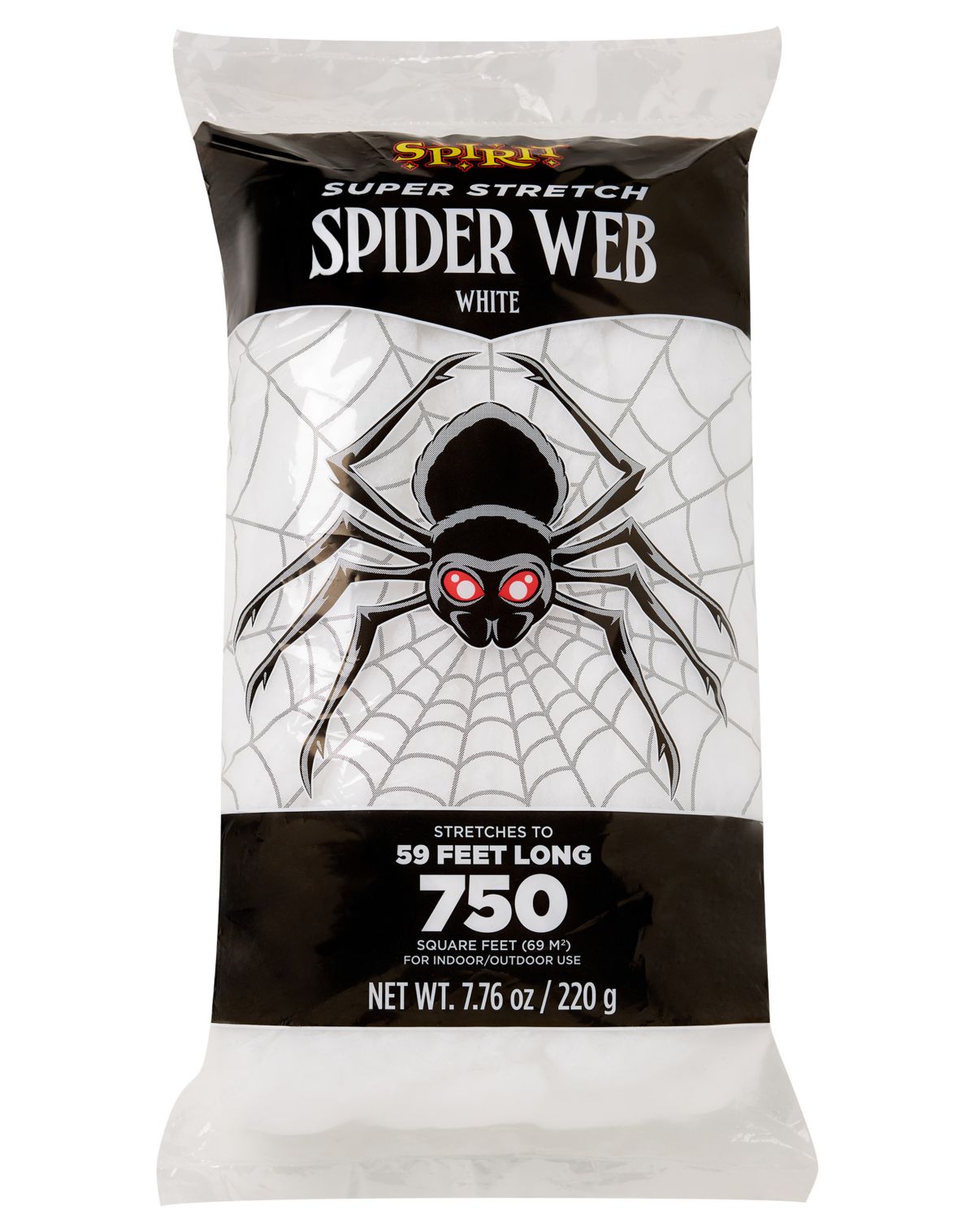 Superstretch Jumbo Bag Spider Web Decoration
