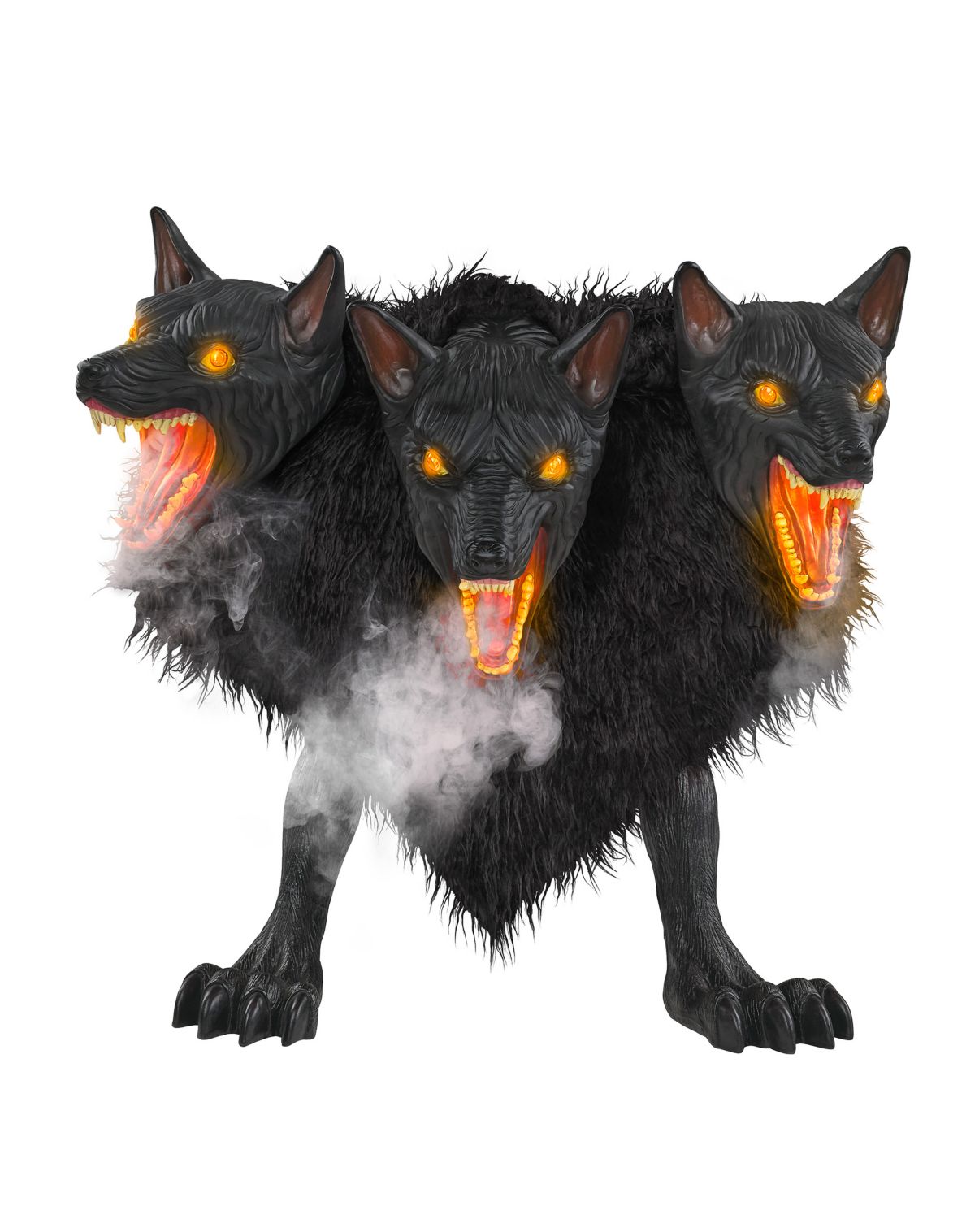 2 Ft 7 In Cerberus Three Headed Dog Animatronic - Image 3