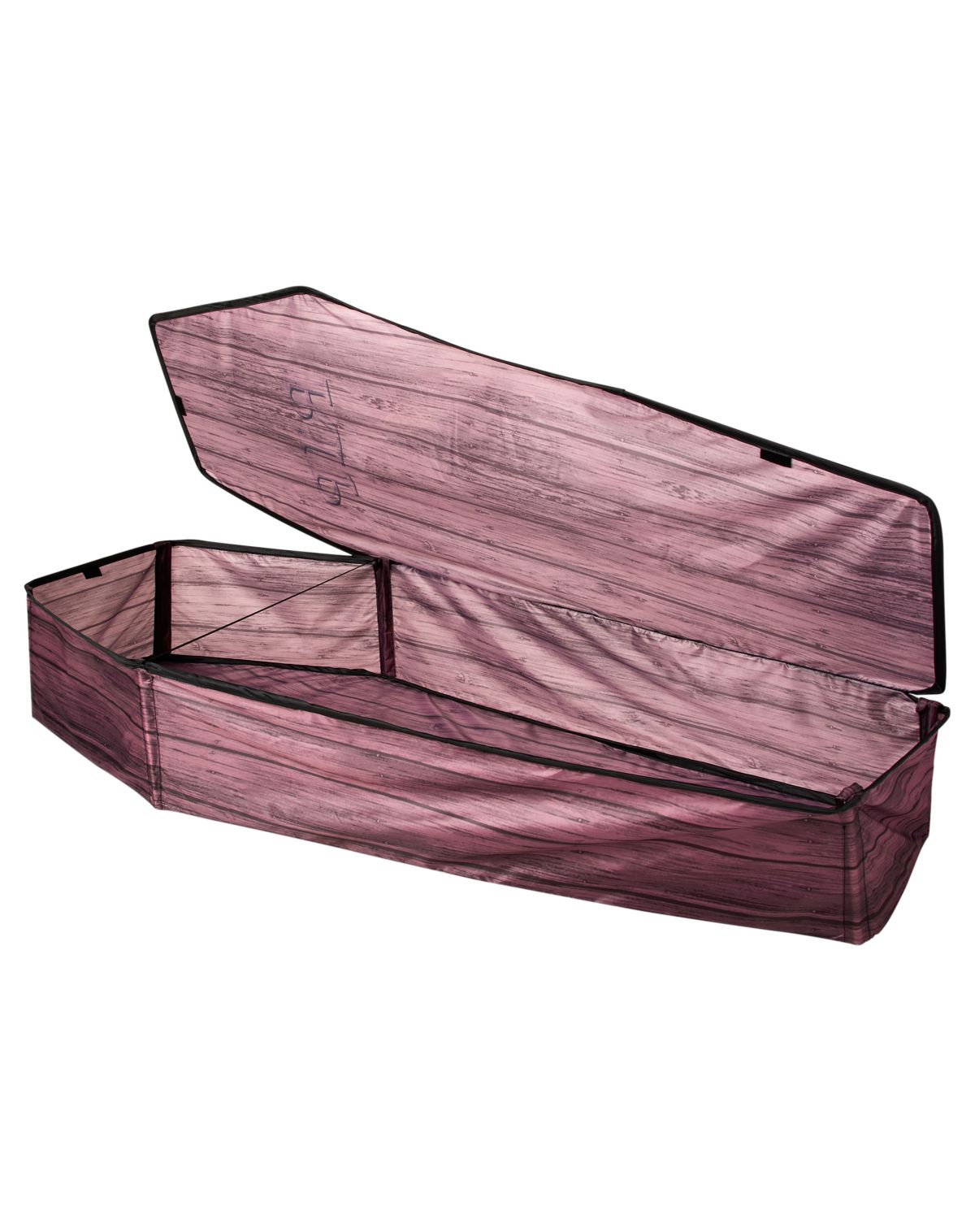 5 Ft Printed Fabric Collapsible Coffin - Image 3