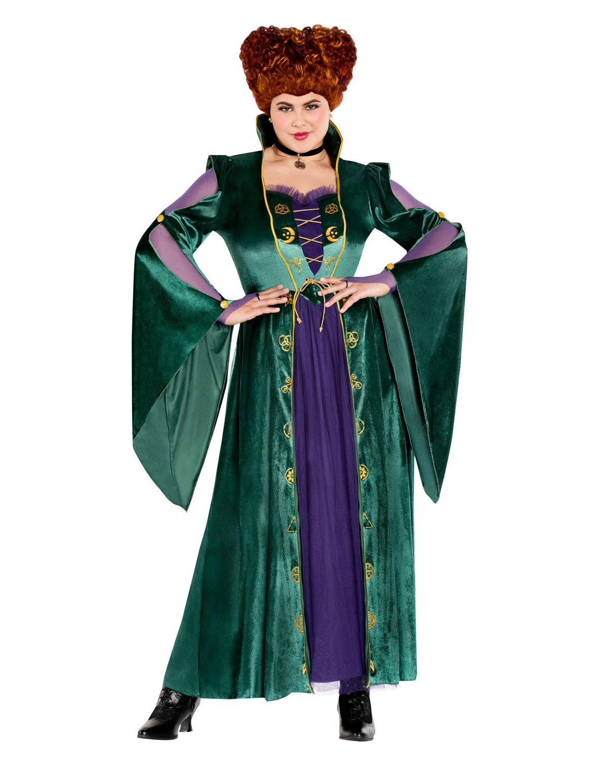Adult Winifred Sanderson Plus Size Costume - Hocus Pocus - Image 2