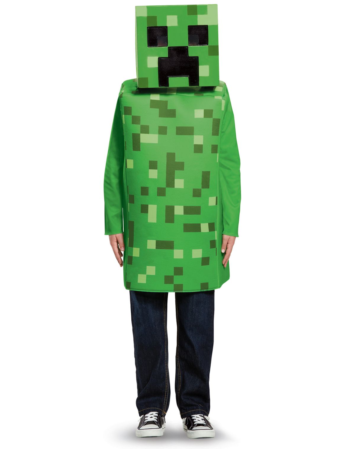 Kids Creeper Costume - Minecraft