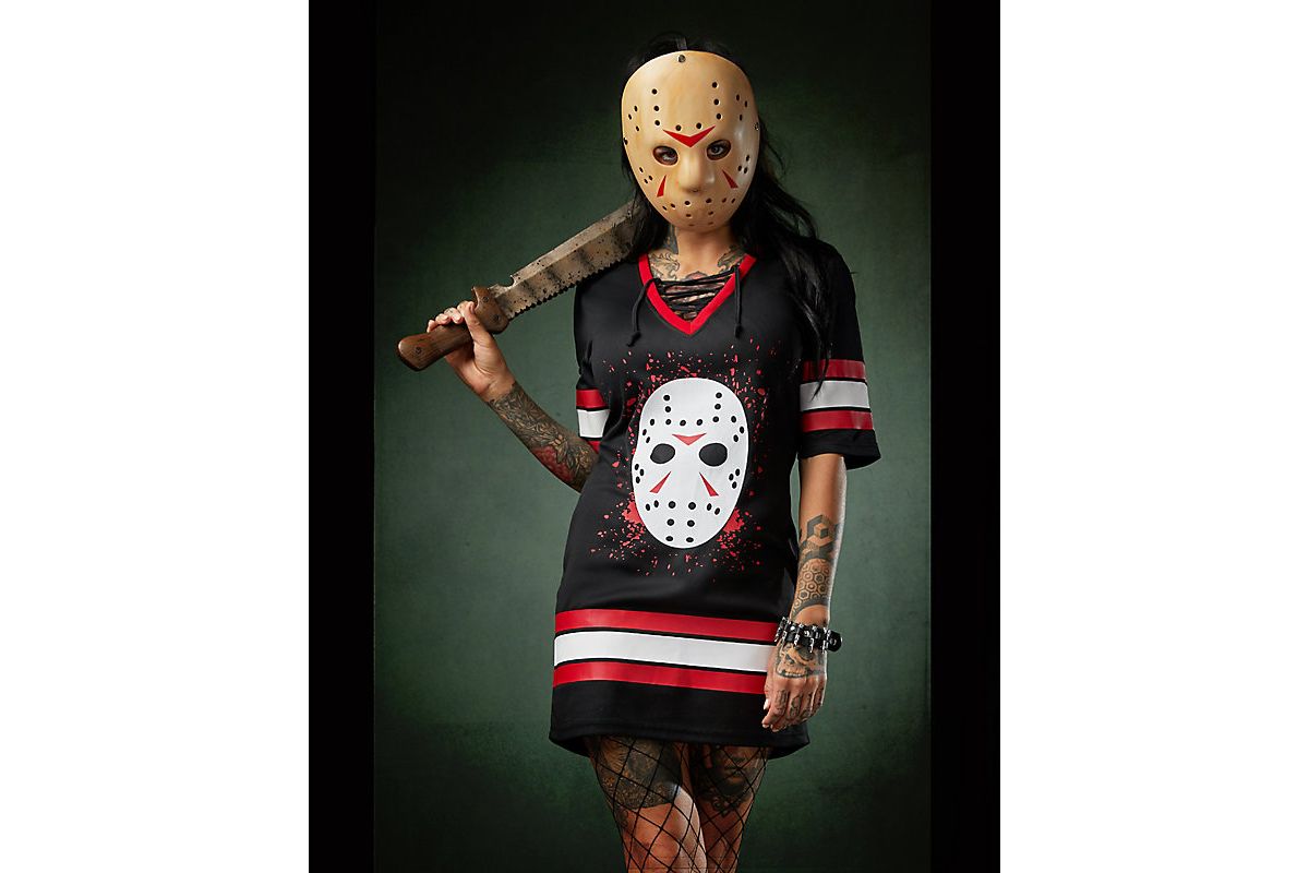 Adult Jason Voorhees Hockey Dress  Friday the 13th