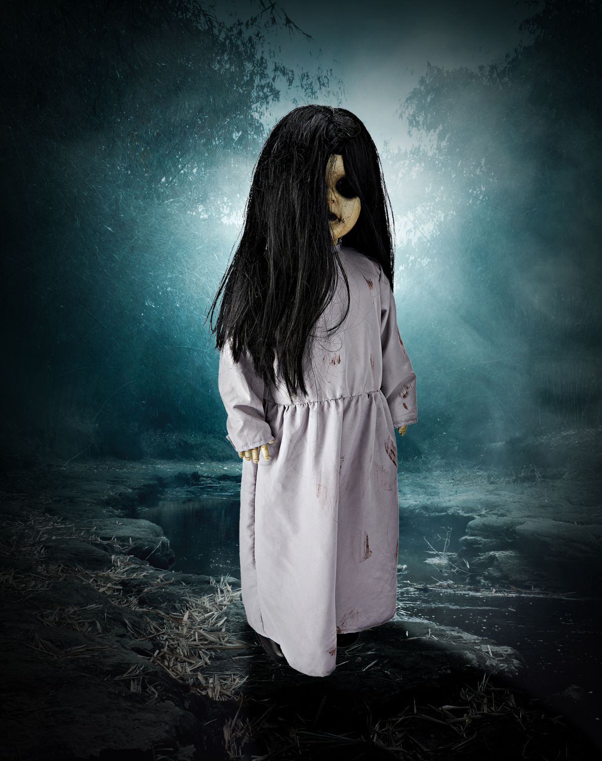 2.9 Ft Sinister Spirit Doll - Image 2