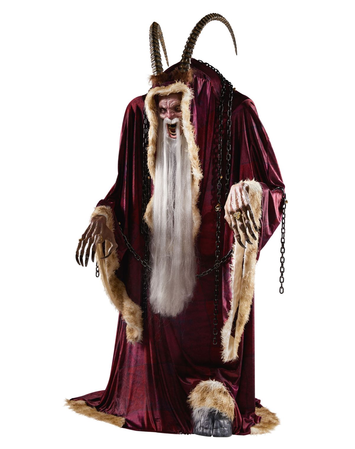 6 Ft 6 In Krampus Animatronic - Image 3