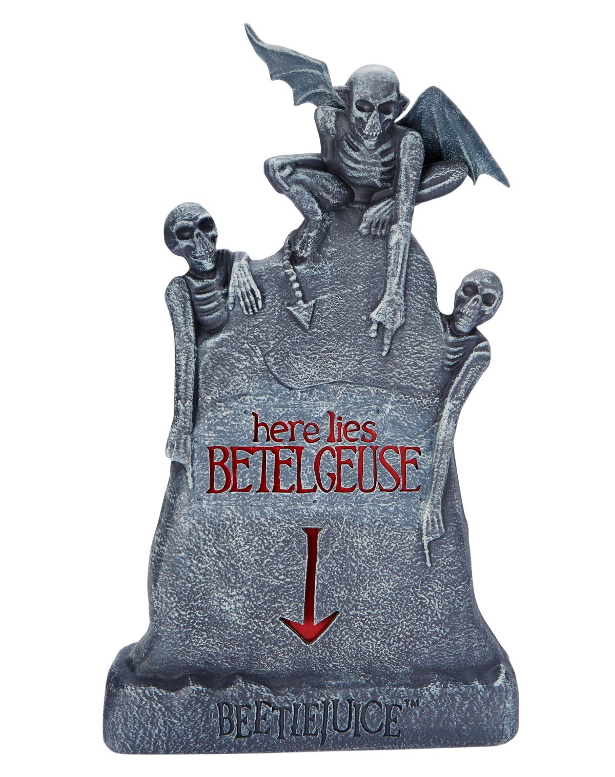 LED Here Lies Beetlejuice Tombstone - Image 2