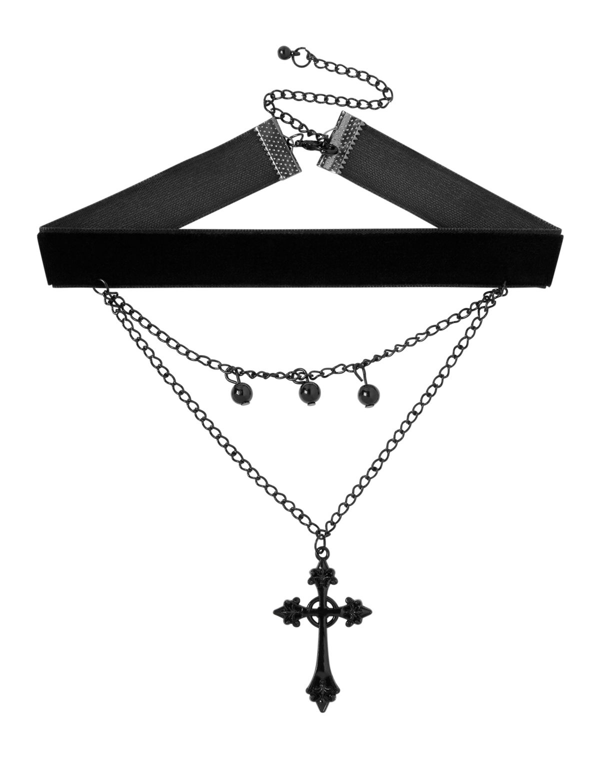 Kids Cross Chain Choker Necklace