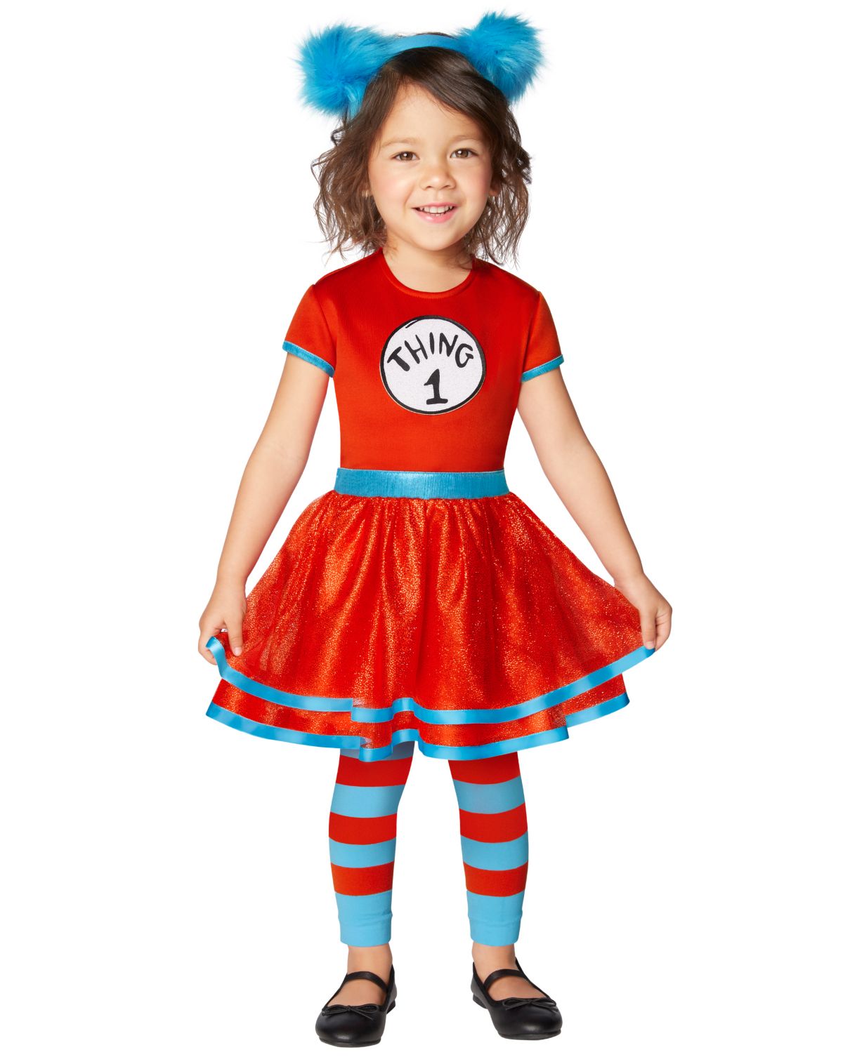 Toddler Thing 1 and Thing 2 Dress Costume – Dr. Seuss
