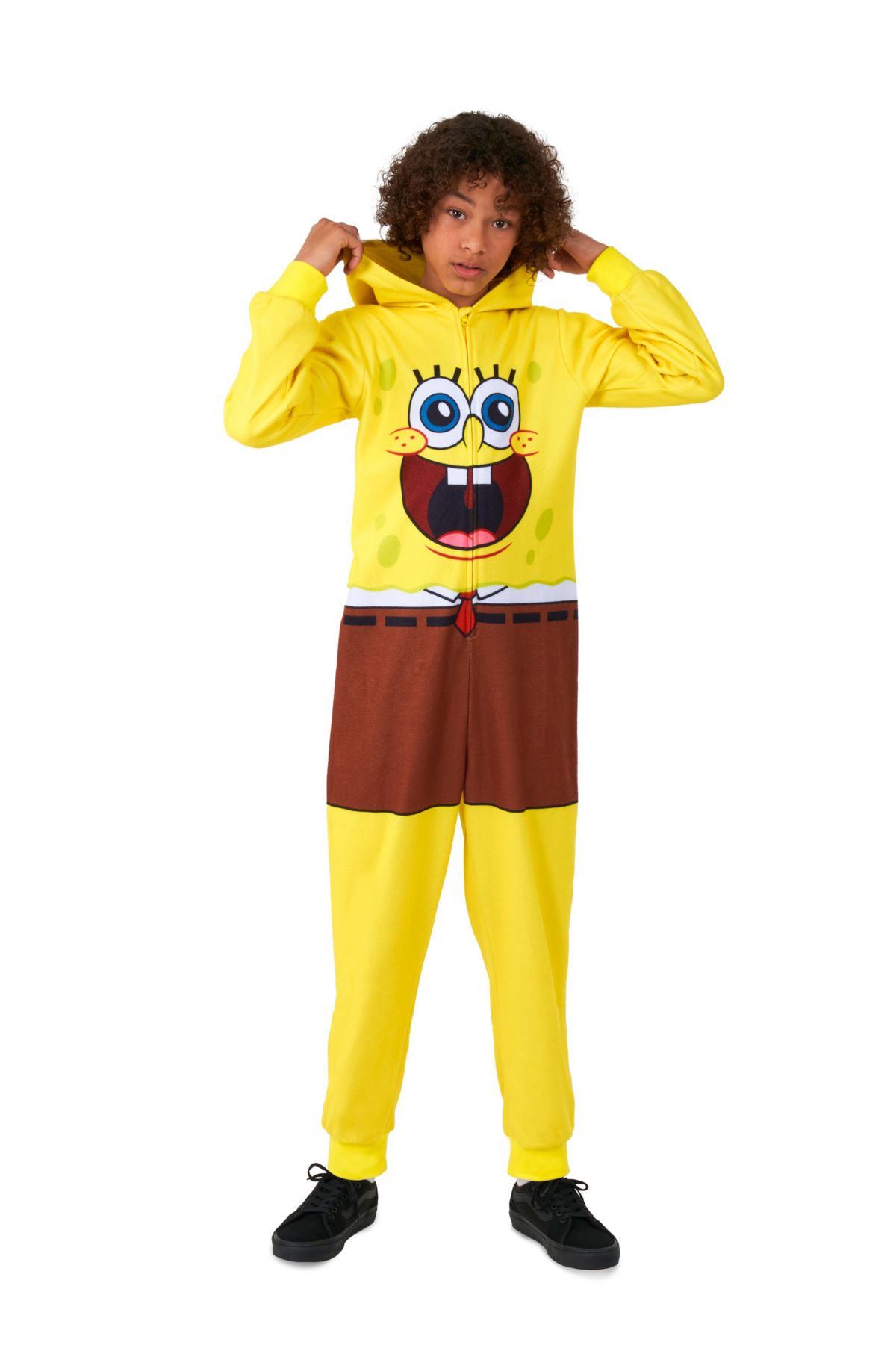 Kids SpongeBob SquarePants Hooded Jumpsuit