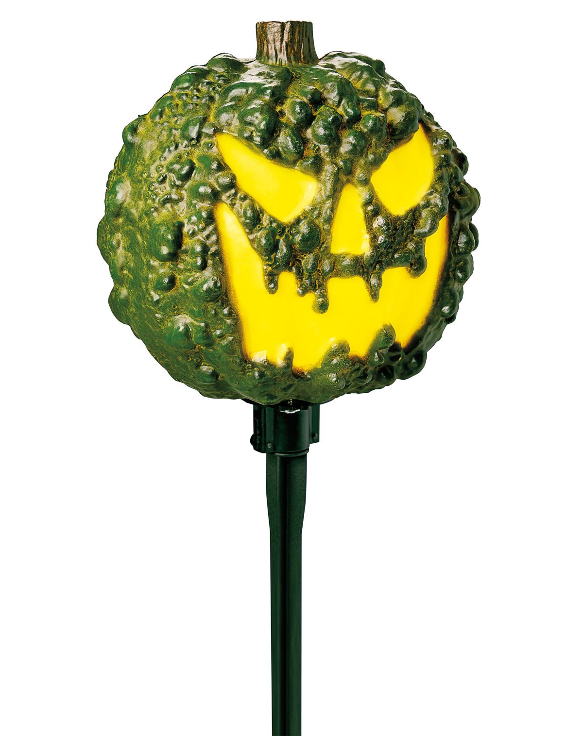 Light-Up LED Green Jack-O-Lantern Pathway Markers - Image 3