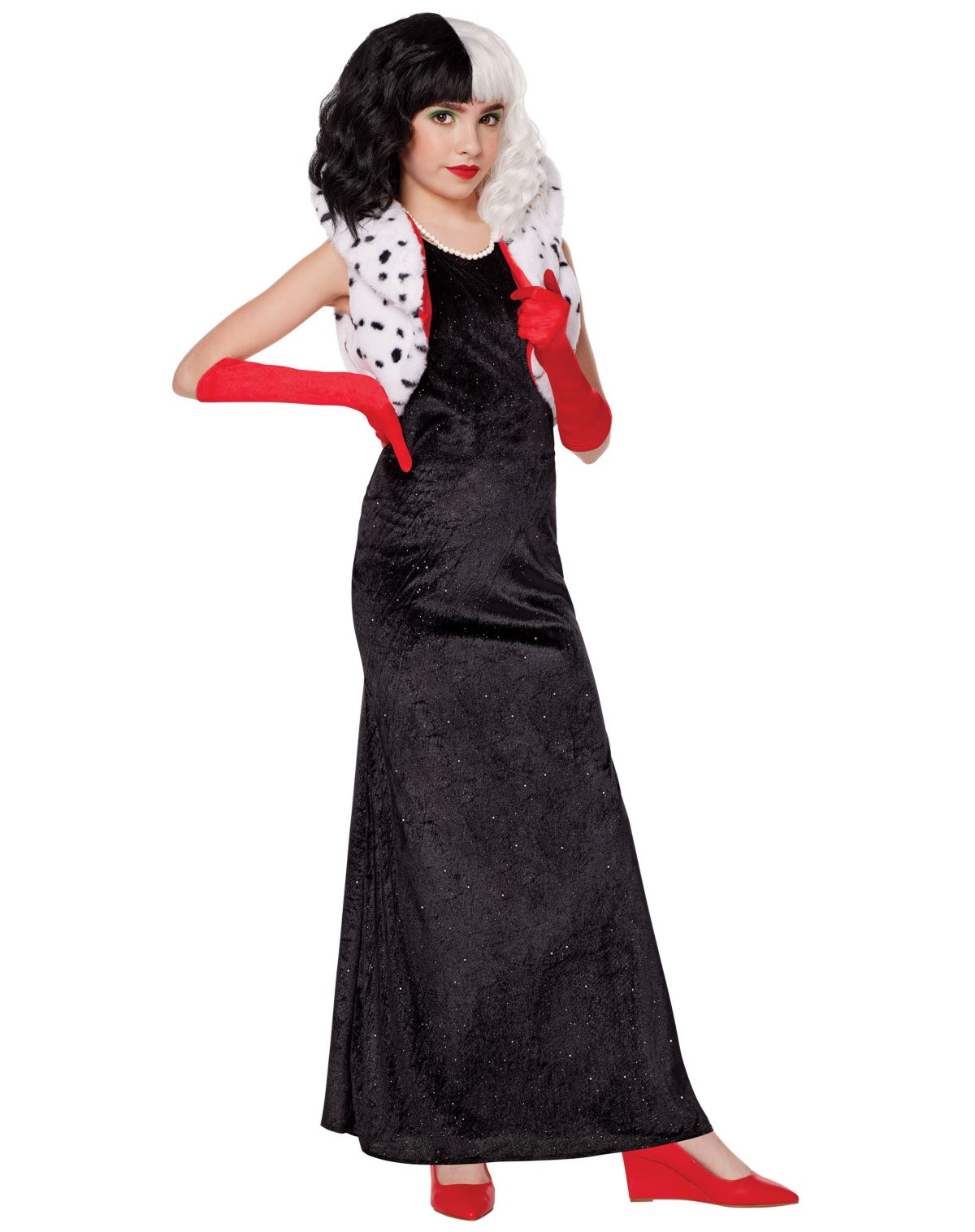 Kids Cruella Costume - Disney Cruella - Image 2
