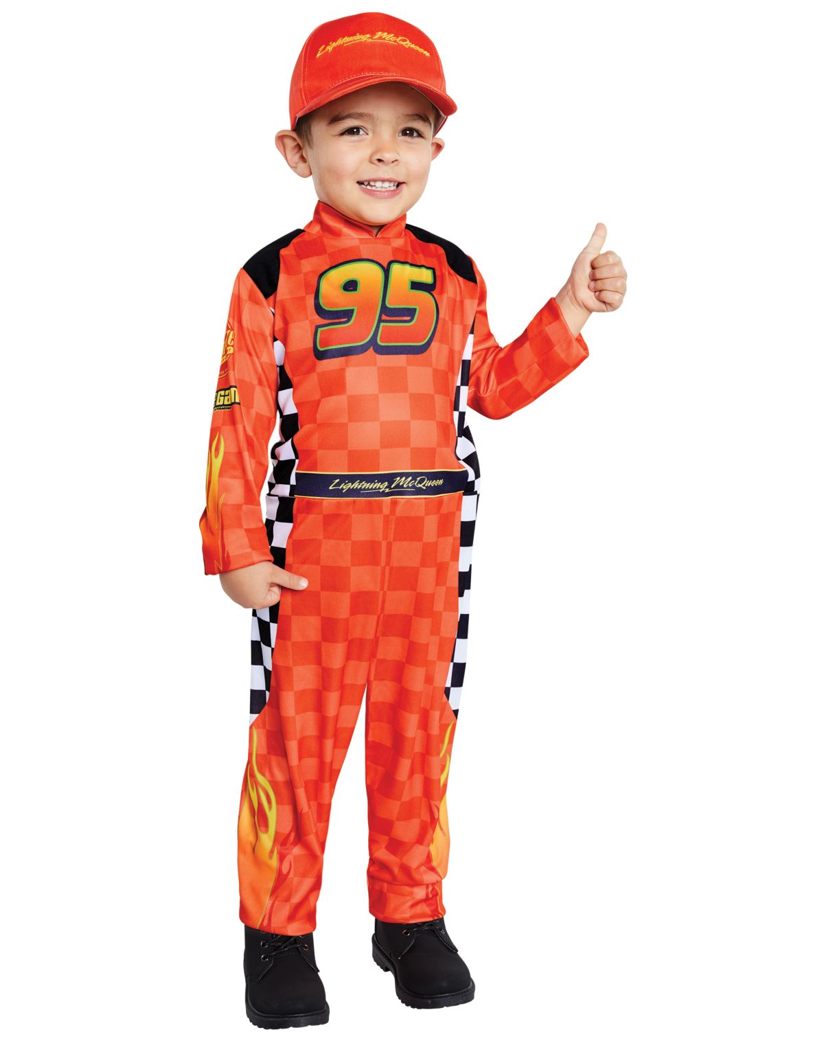 Toddler Lightning McQueen Pit Crew Costume - Cars