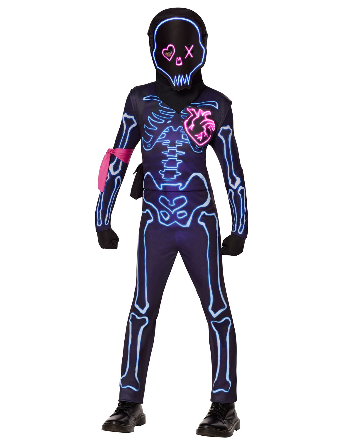 Youth Light-Up Fortnite Party Trooper Costume