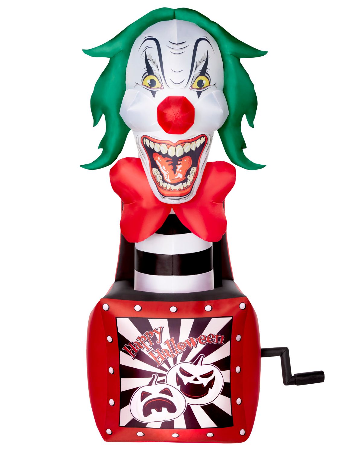 8 Ft Light-Up Fright in the Box Inflatable Decoration - Image 2