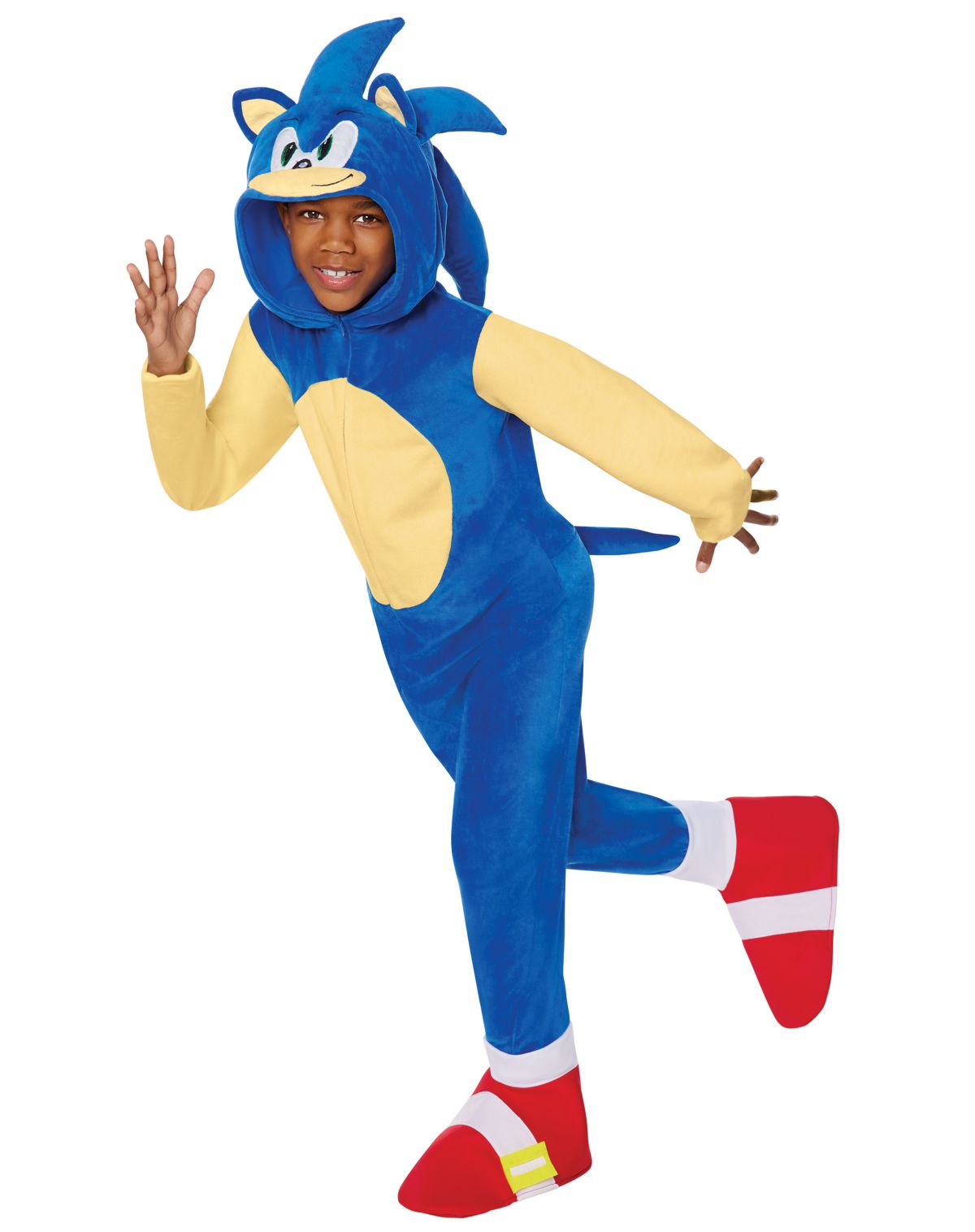 Kids Sonic the Hedgehog Jumpsuit Costume