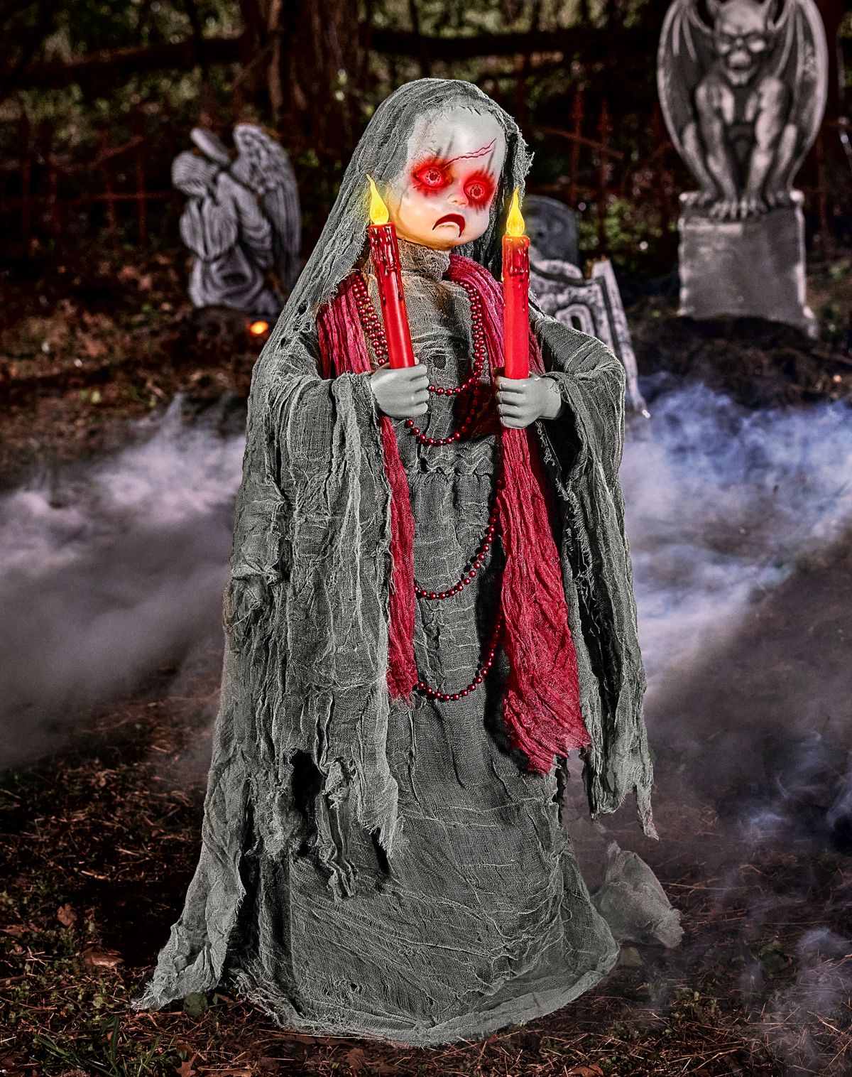 3 Ft Grave Watcher Animatronic - Image 2