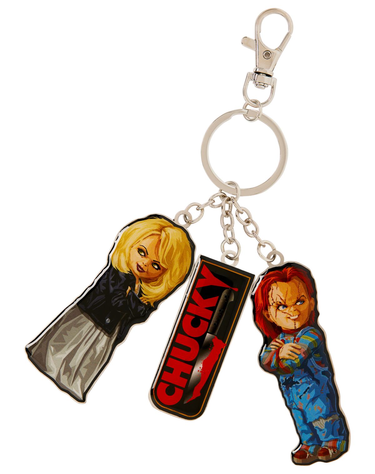 Chucky and Tiffany Keychain - Bride of Chucky