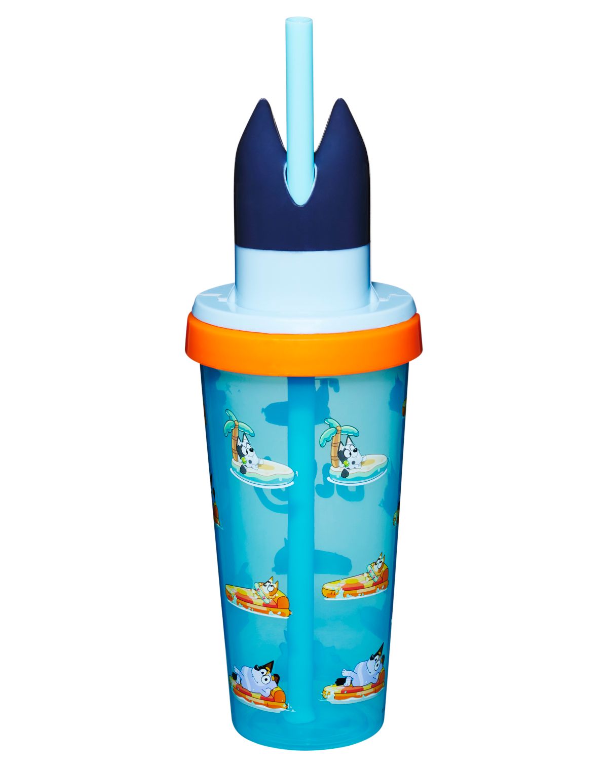 Bluey Molded Cup with Straw - Image 3