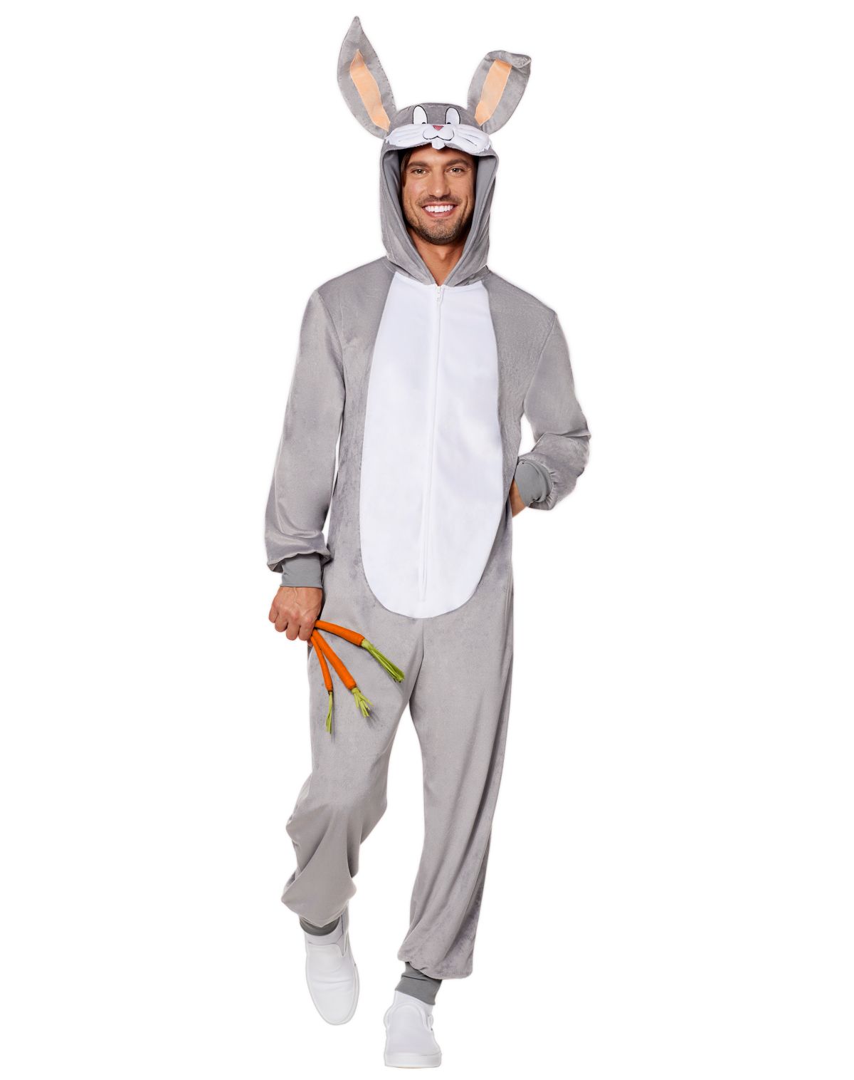 Adult Bugs Bunny Jumpsuit - Loony Tunes