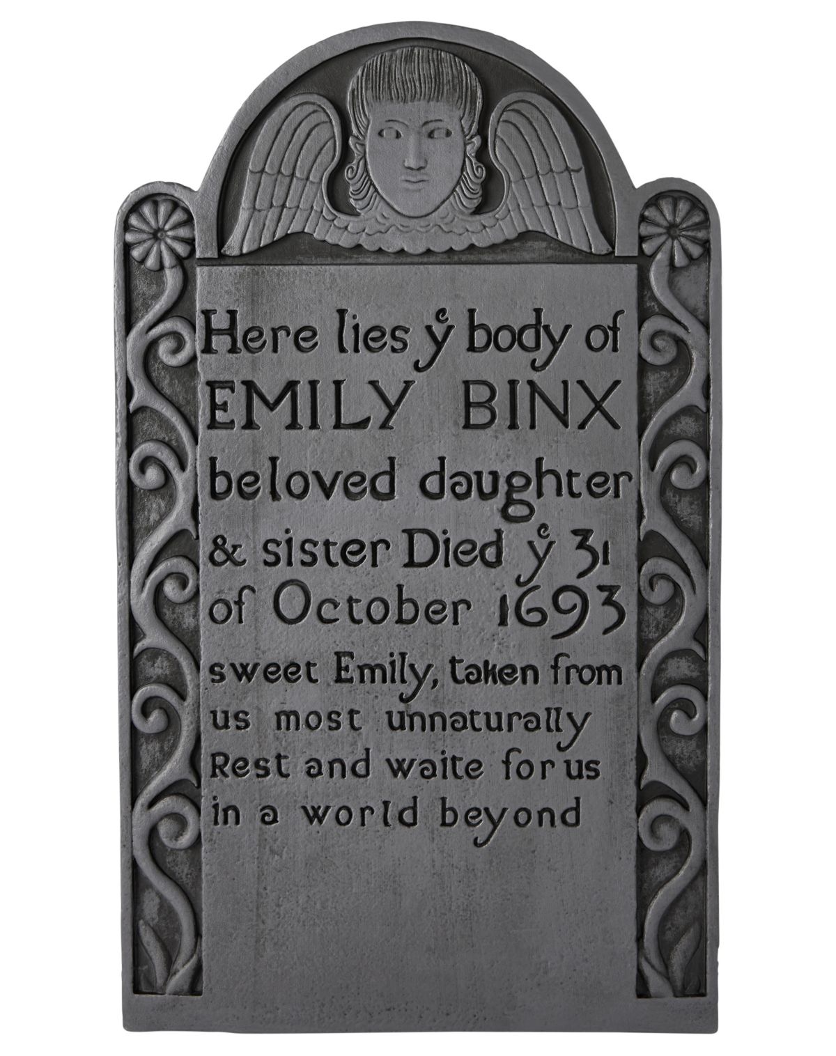 30 Inch Emily Binx Tombstone - Hocus Pocus