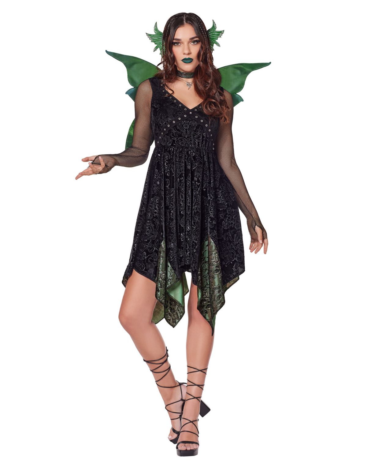 Adult Light-Up Grunge Fairy Costume - Image 2