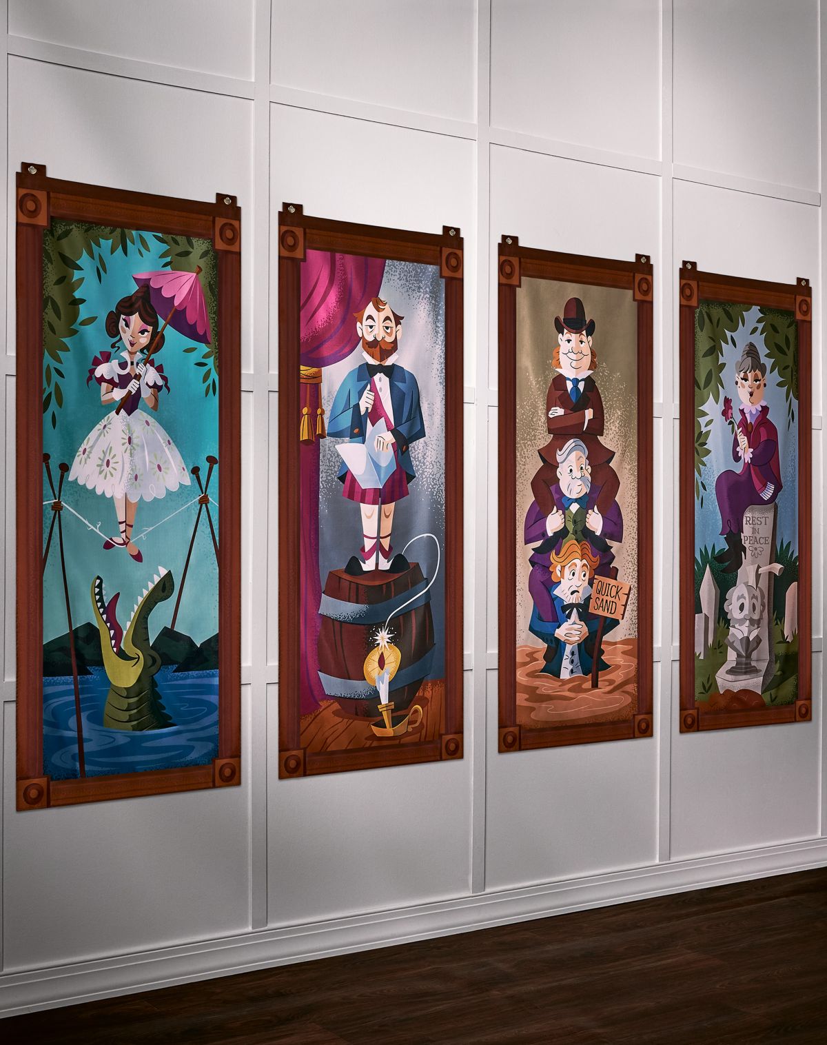Disney The Haunted Mansion Decor Panels - 4 Pack - Image 2