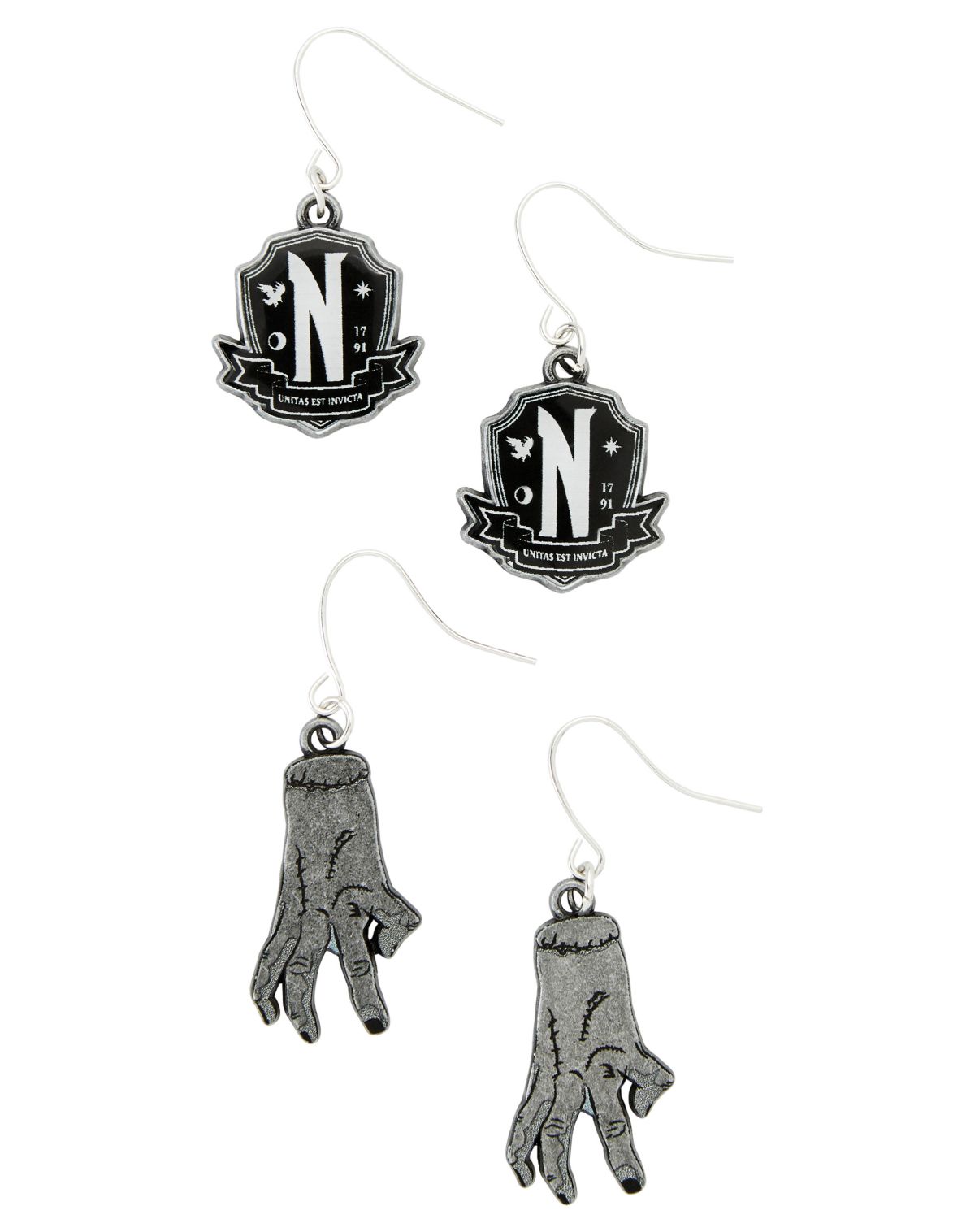 Wednesday Addams Earring Set- Wednesday