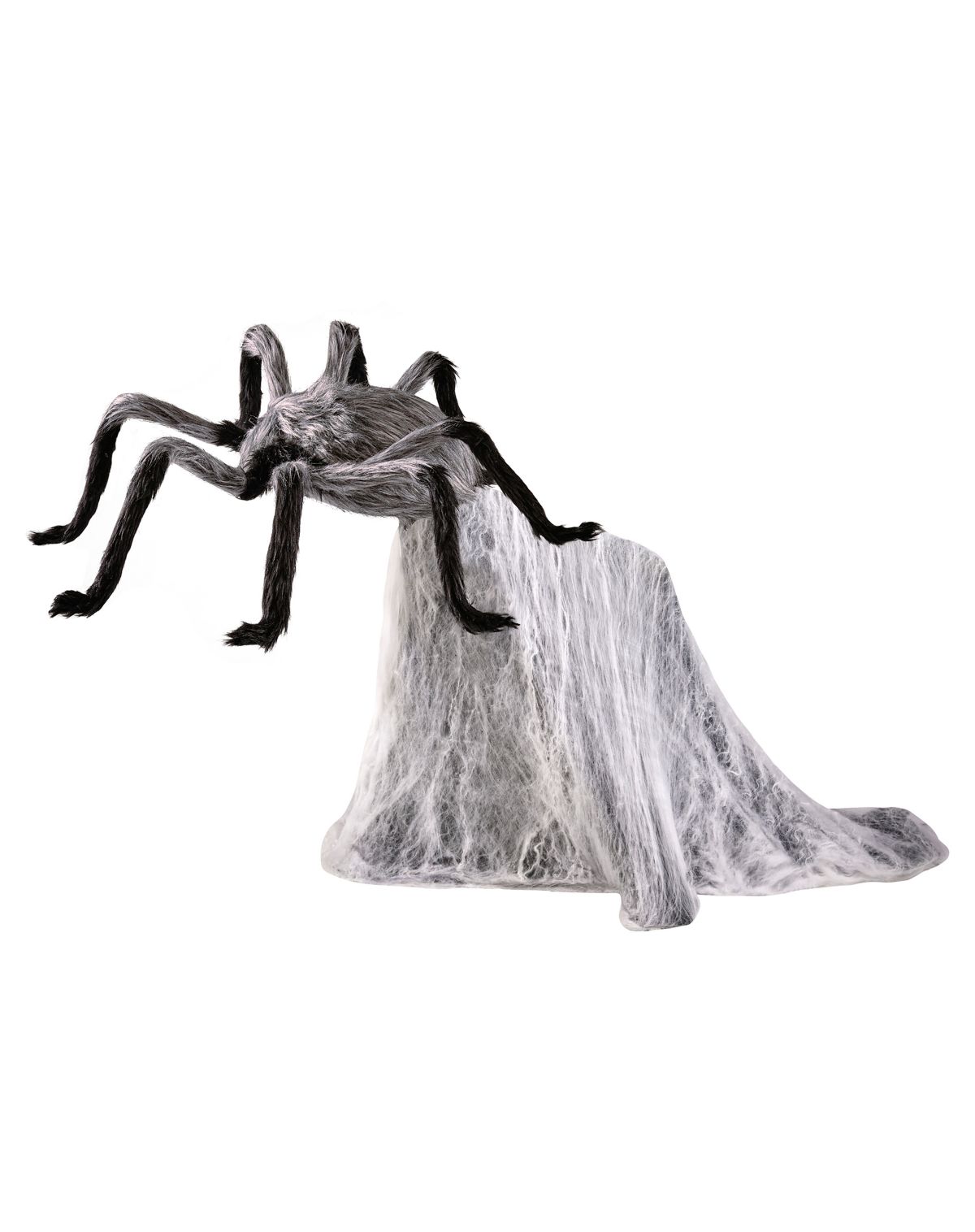 1 Ft 9 In LED Gray Jumping Spider Animatronic - Image 4