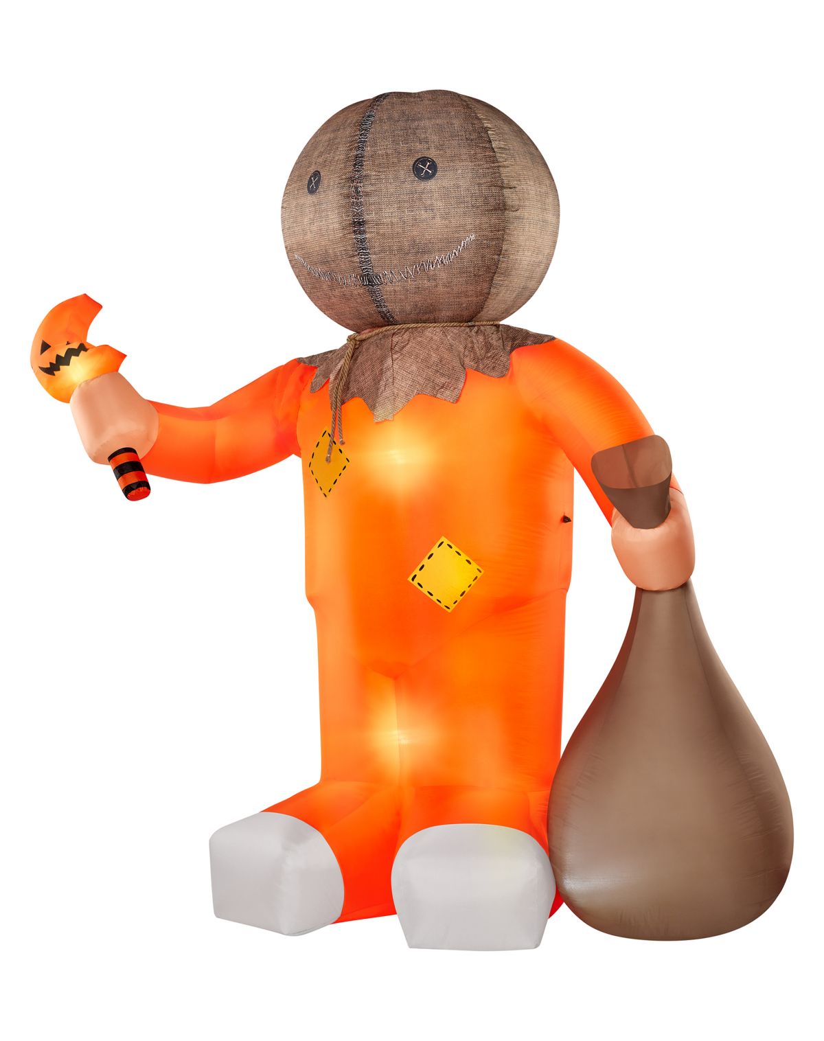 8 Ft Light-Up Sam Inflatable Decoration - Trick u0027r Treat - Image 2