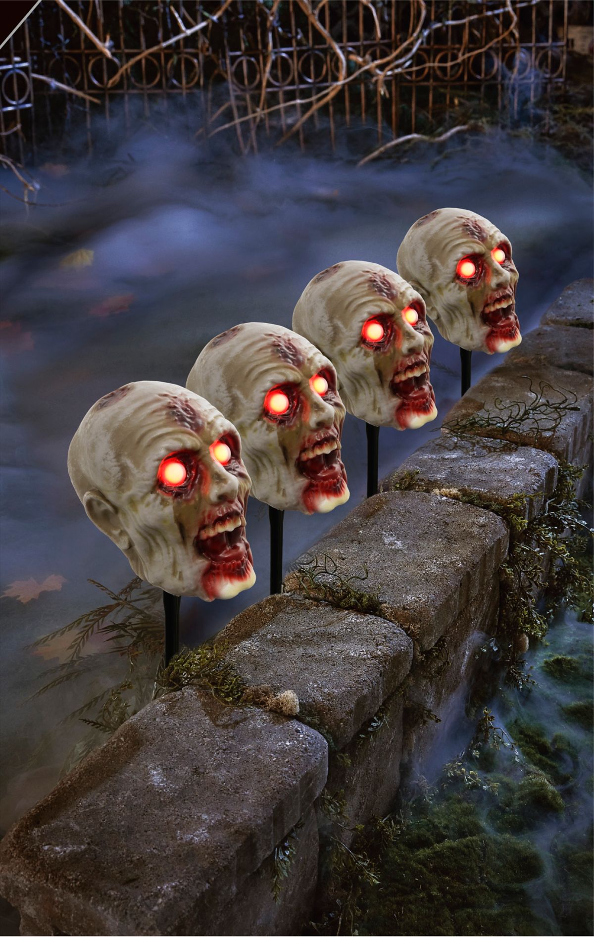 Zombie Head Pathway Markers - Image 2