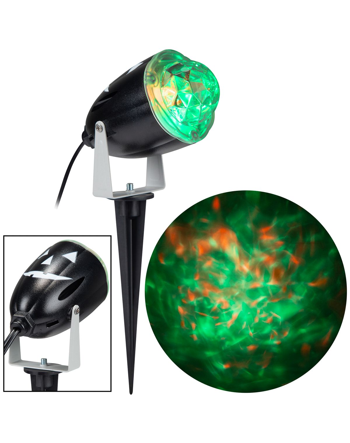 Orange Green Fire and Ice Light Projector - Image 2
