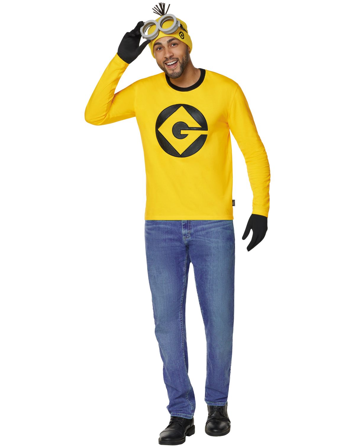 Adult Kevin Long Sleeve Costume Kit - Minions