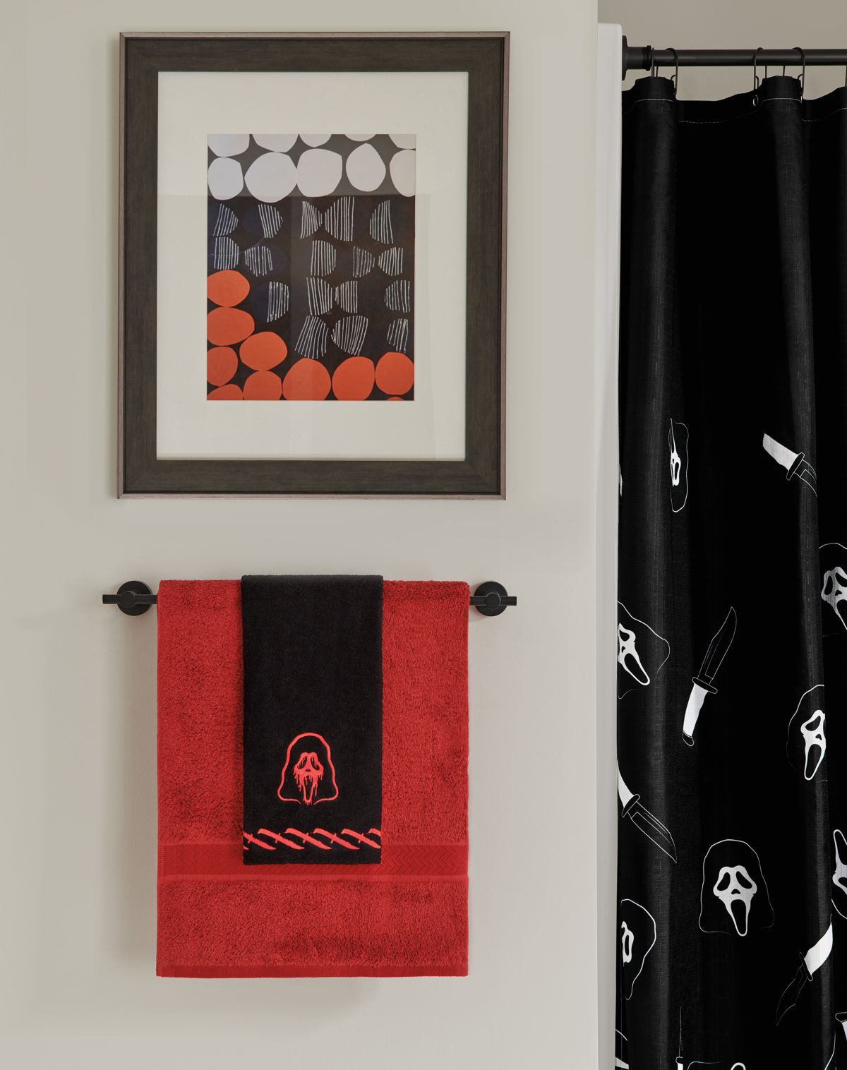 Ghost Face Knife Hand Towel - Image 2