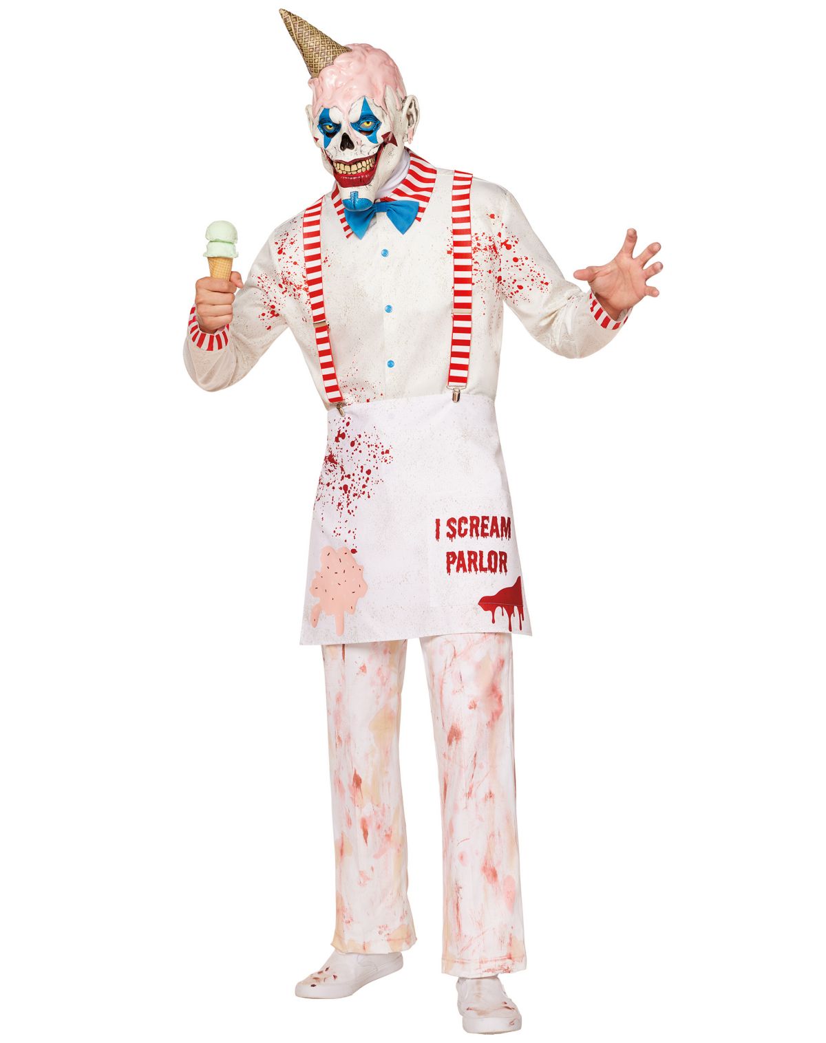 Adult I-Scream Man Clown Costume