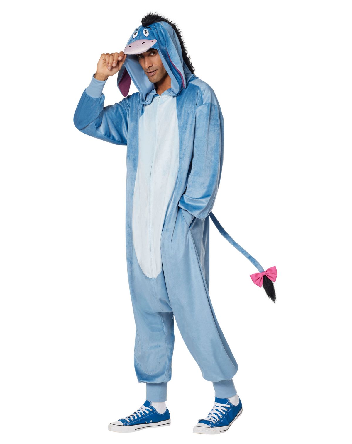 Adult Eeyore Jumpsuit Costume