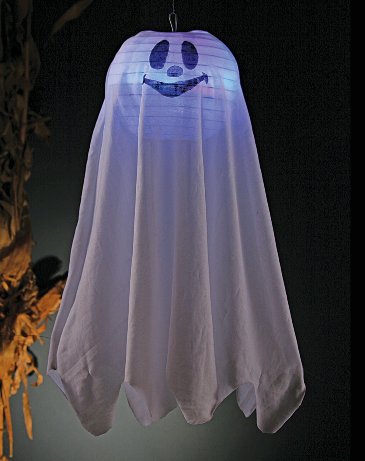 Happy Ghost Light-Up Hanging Lantern - Image 3