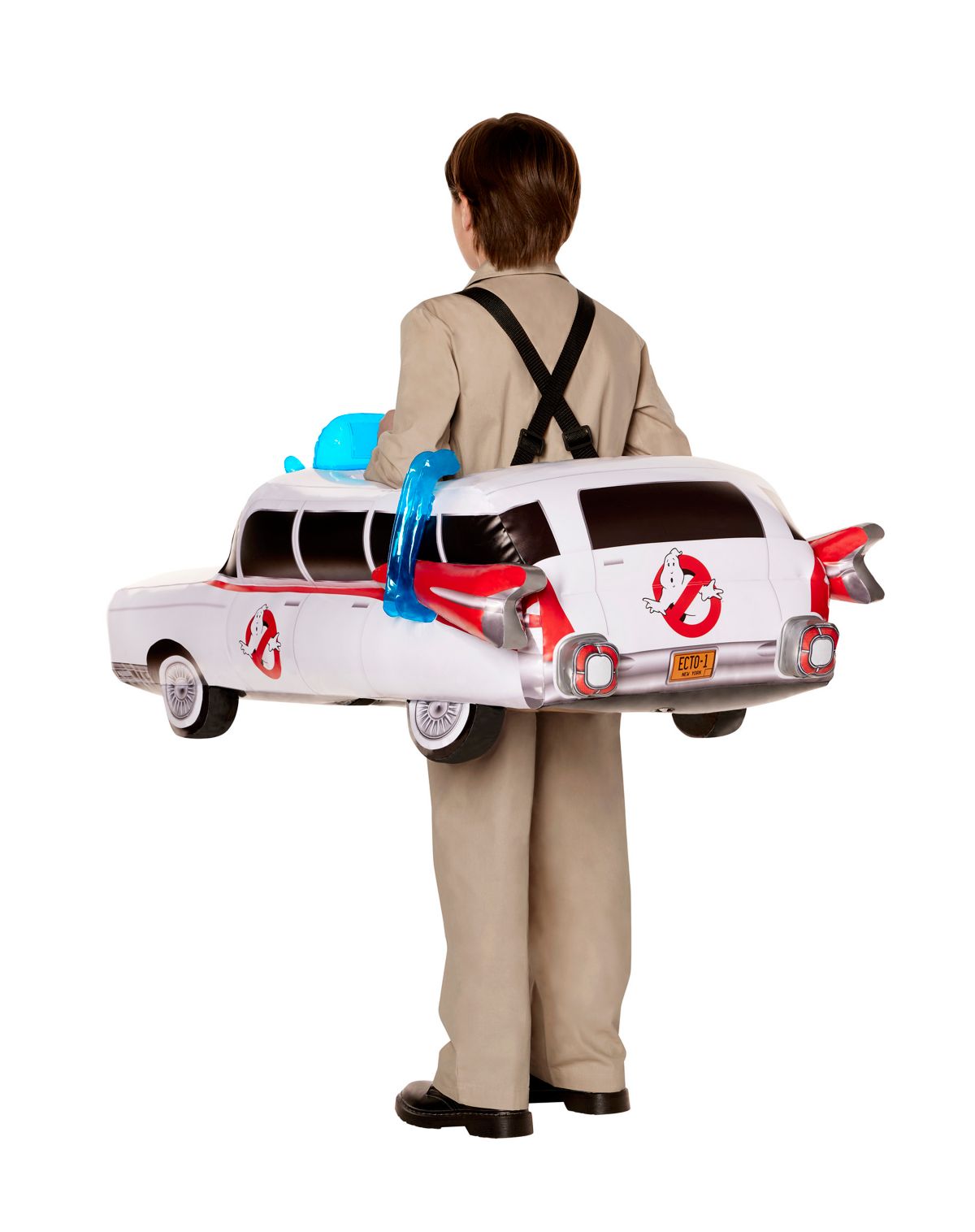Kids Light-Up Ecto-1 Inflatable Ride-Along Costume - Ghostbusters - Image 2