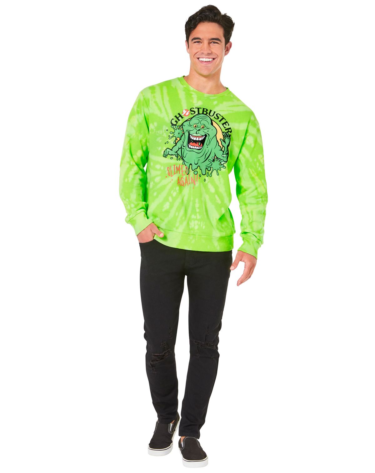 Ghostbusters Slimer Crewneck Sweatshirt
