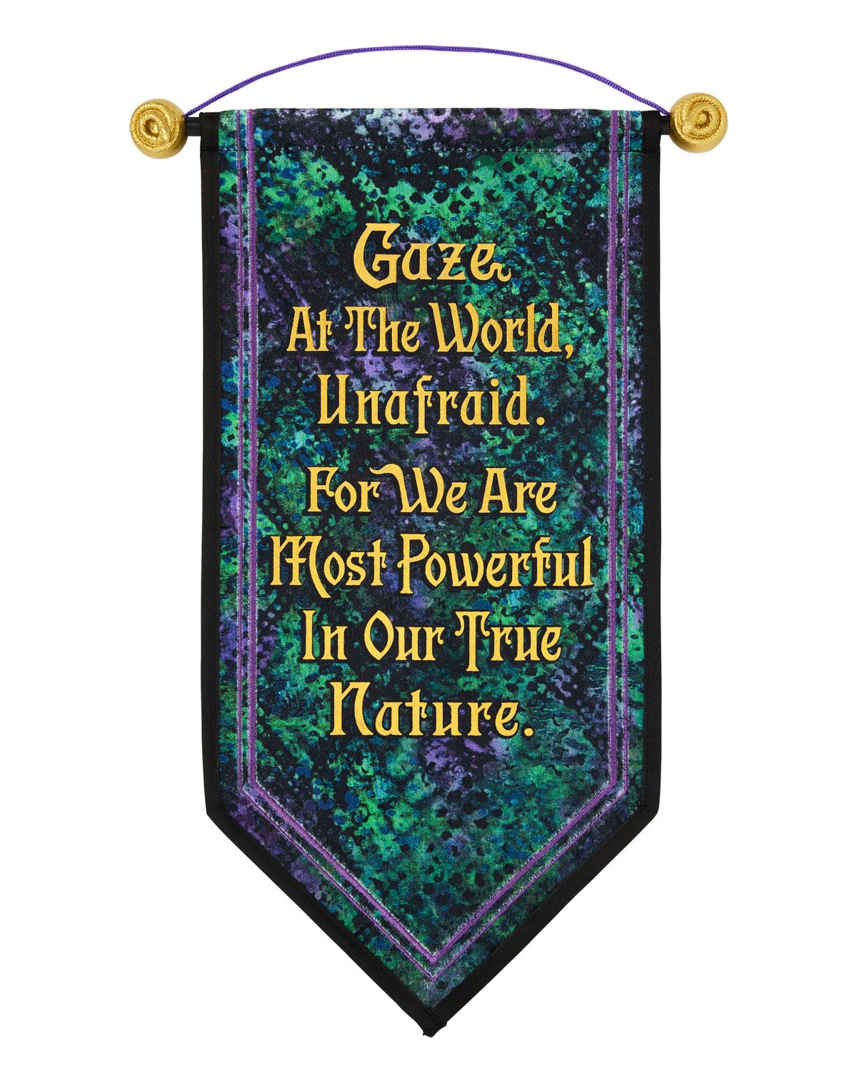 Medusa Gaze at the World Banner