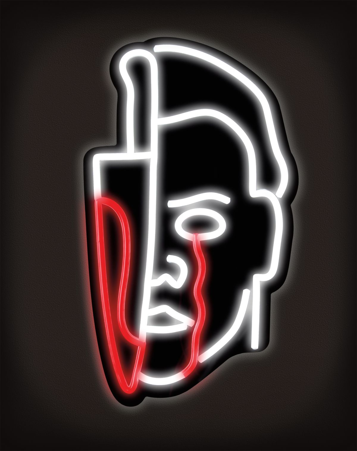 Michael Myers Neon LED Light-Up Sign - Halloween - Image 2