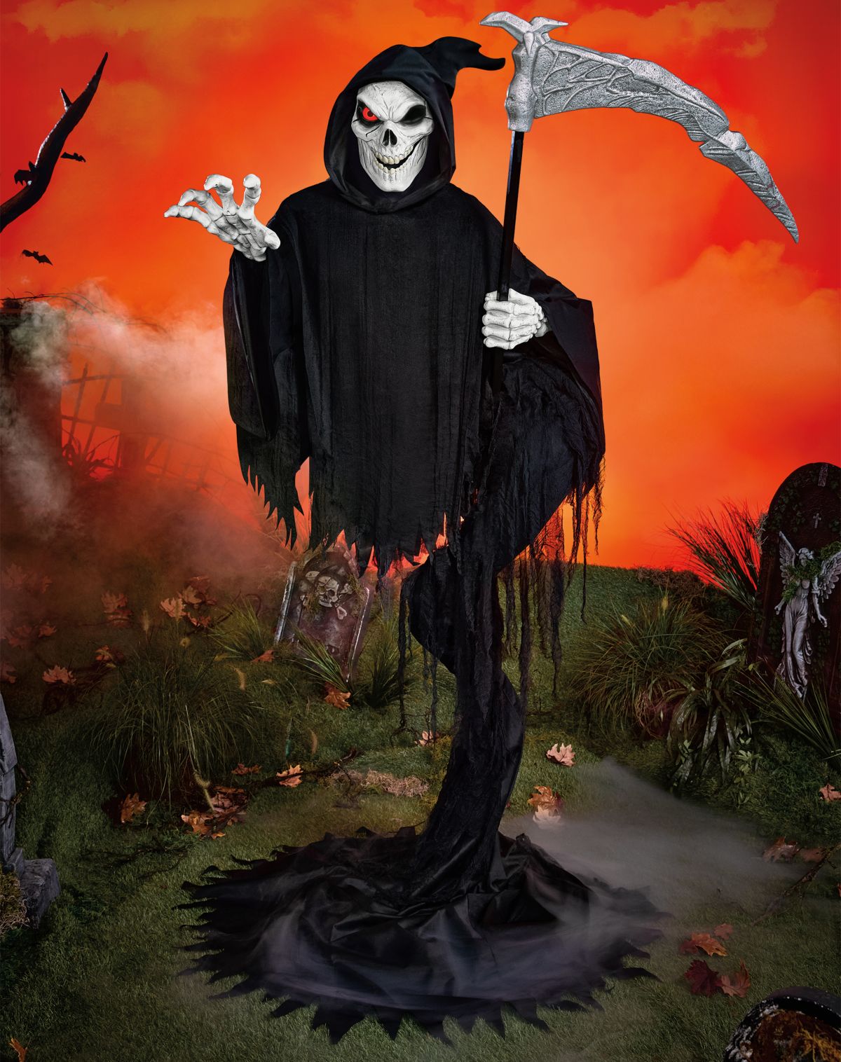 7 Ft 6 In Jack the Reaper Animatronic