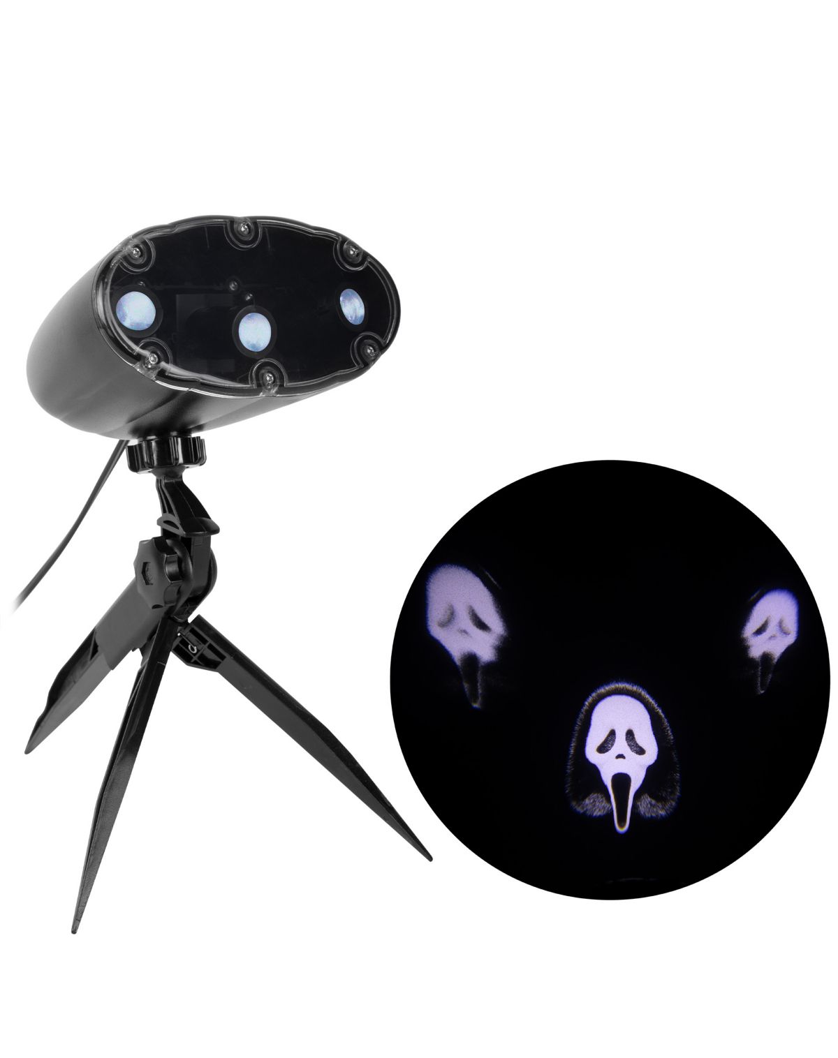 Ghost Face LED Shutter Projector