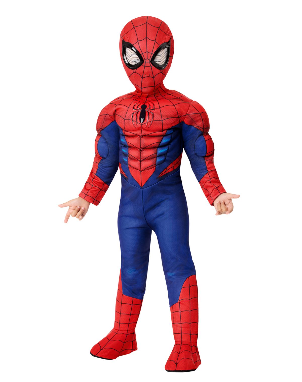 Toddler Spider-Man Classic Muscle Suit Costume - Marvel