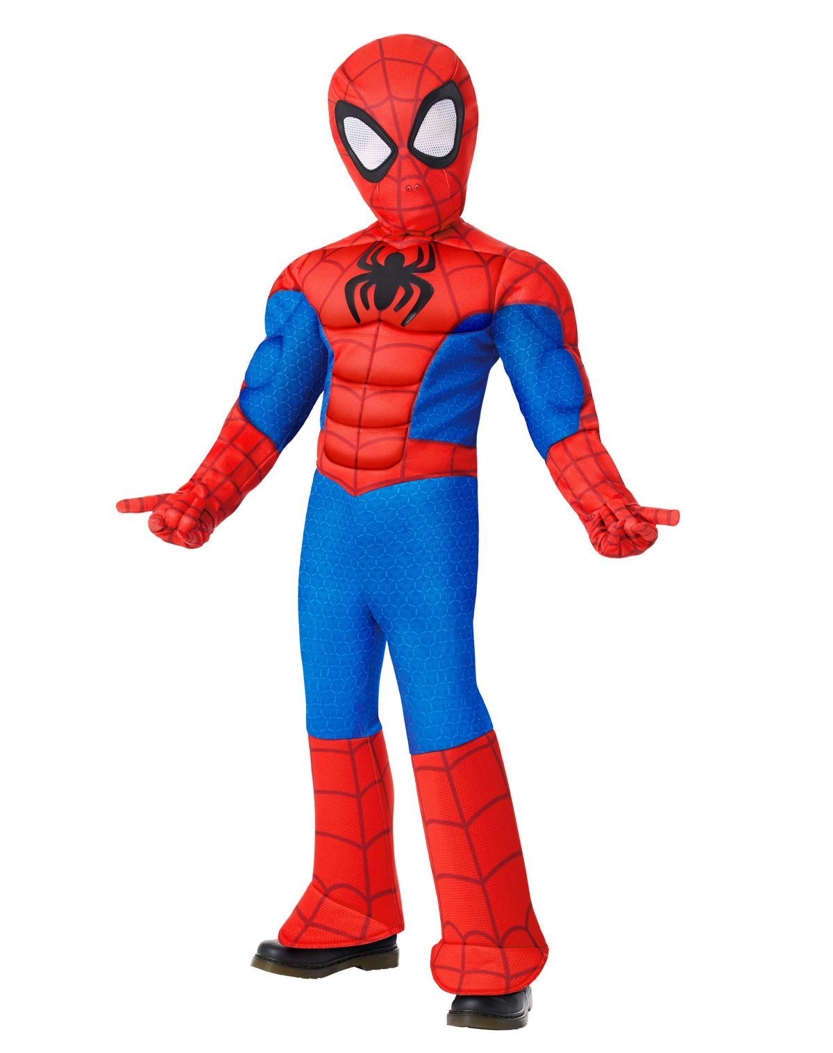 Toddler Spider-Man Muscle Suit Costume - Spidey and His Amazing Friends
