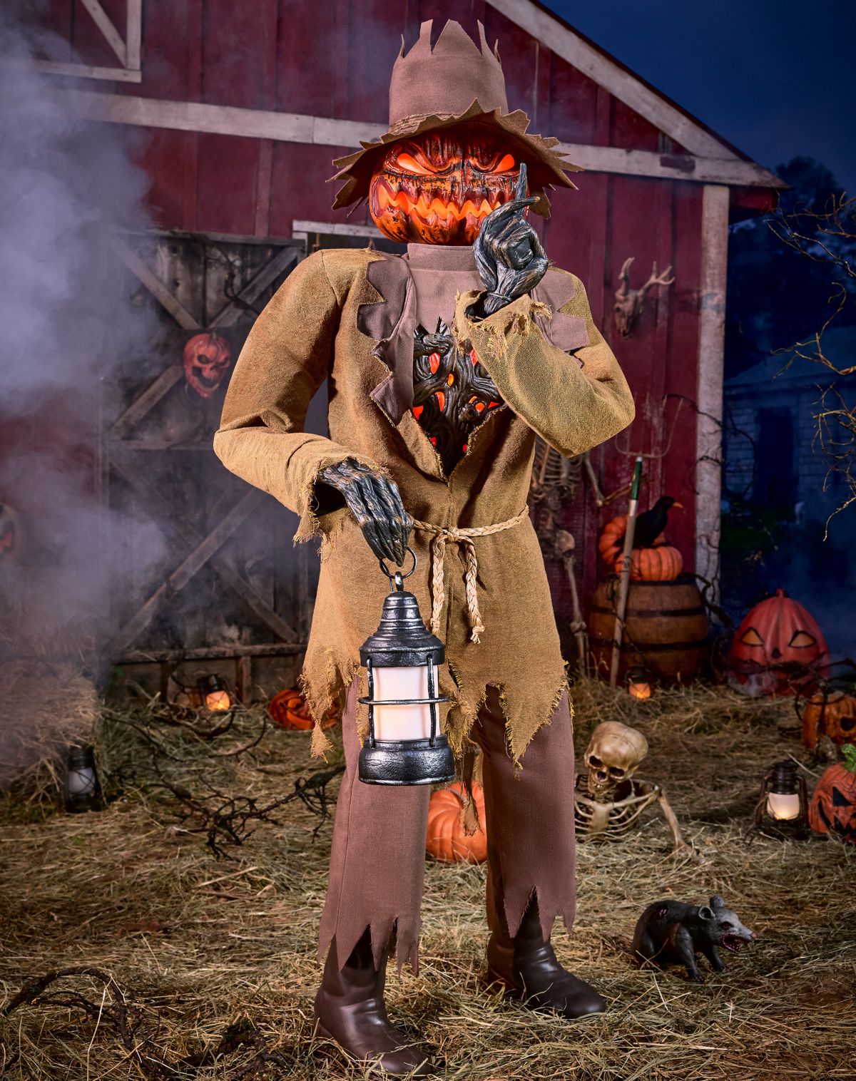 6 Ft 8 In The Lantern Keeper Animatronic