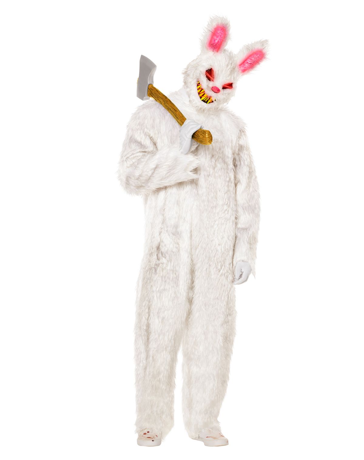 Adult LED Wire Evil Bunny Costume - Image 2
