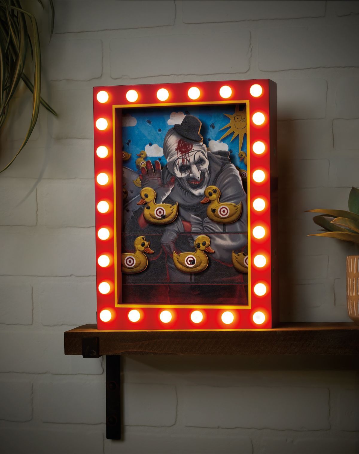 Light-Up Art the Clown Bullseye Sign - Terrifier