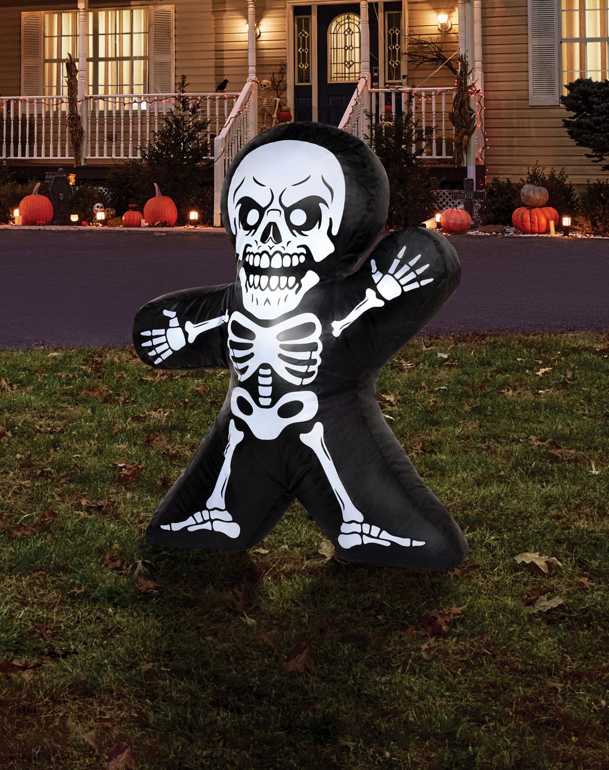 2 Ft Light-Up Skeleton Inflatable
