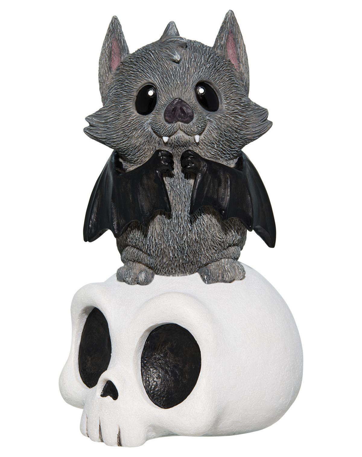Bat Skull Statue